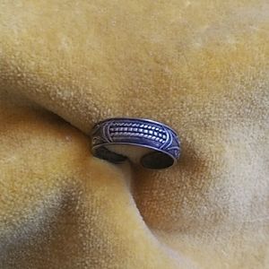 Vintage boho adjustable toe ring bohemian